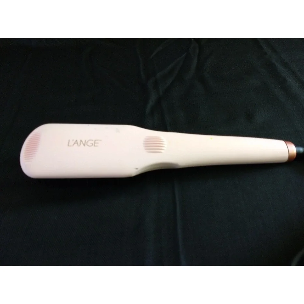 L'ange Hair‎ Straightening Brush Pink Ceramic Heated Styling Tool